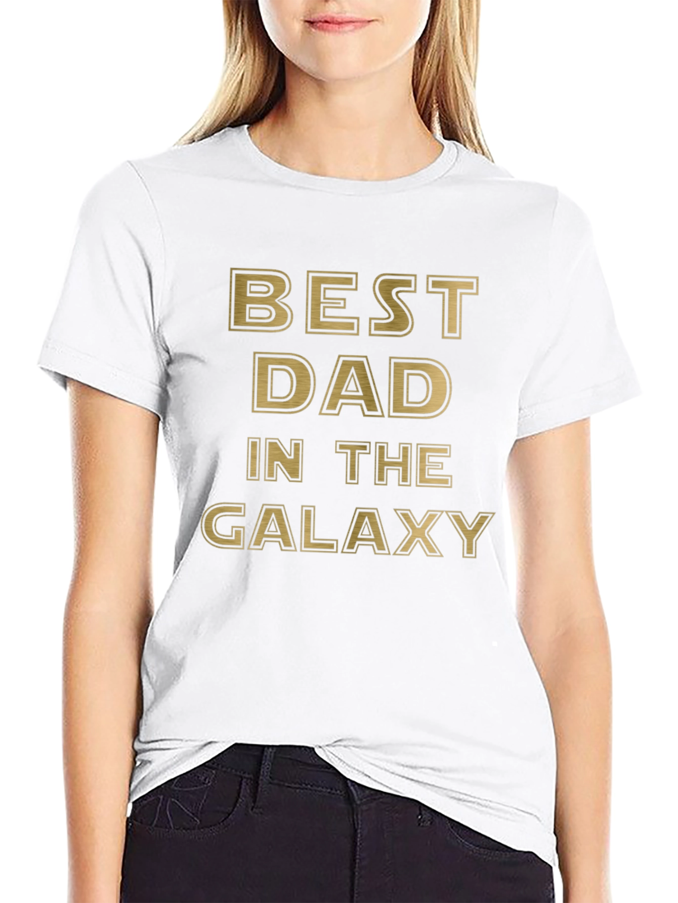 Best Dad In The Galaxy Novelty T-Shirt