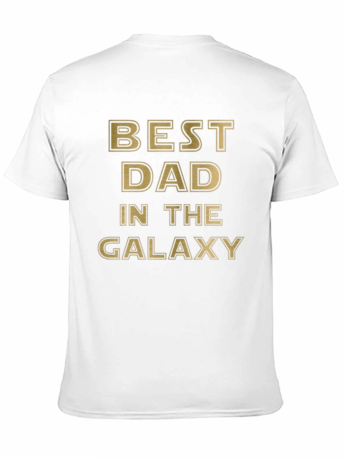 Best Dad In The Galaxy Novelty T-Shirt