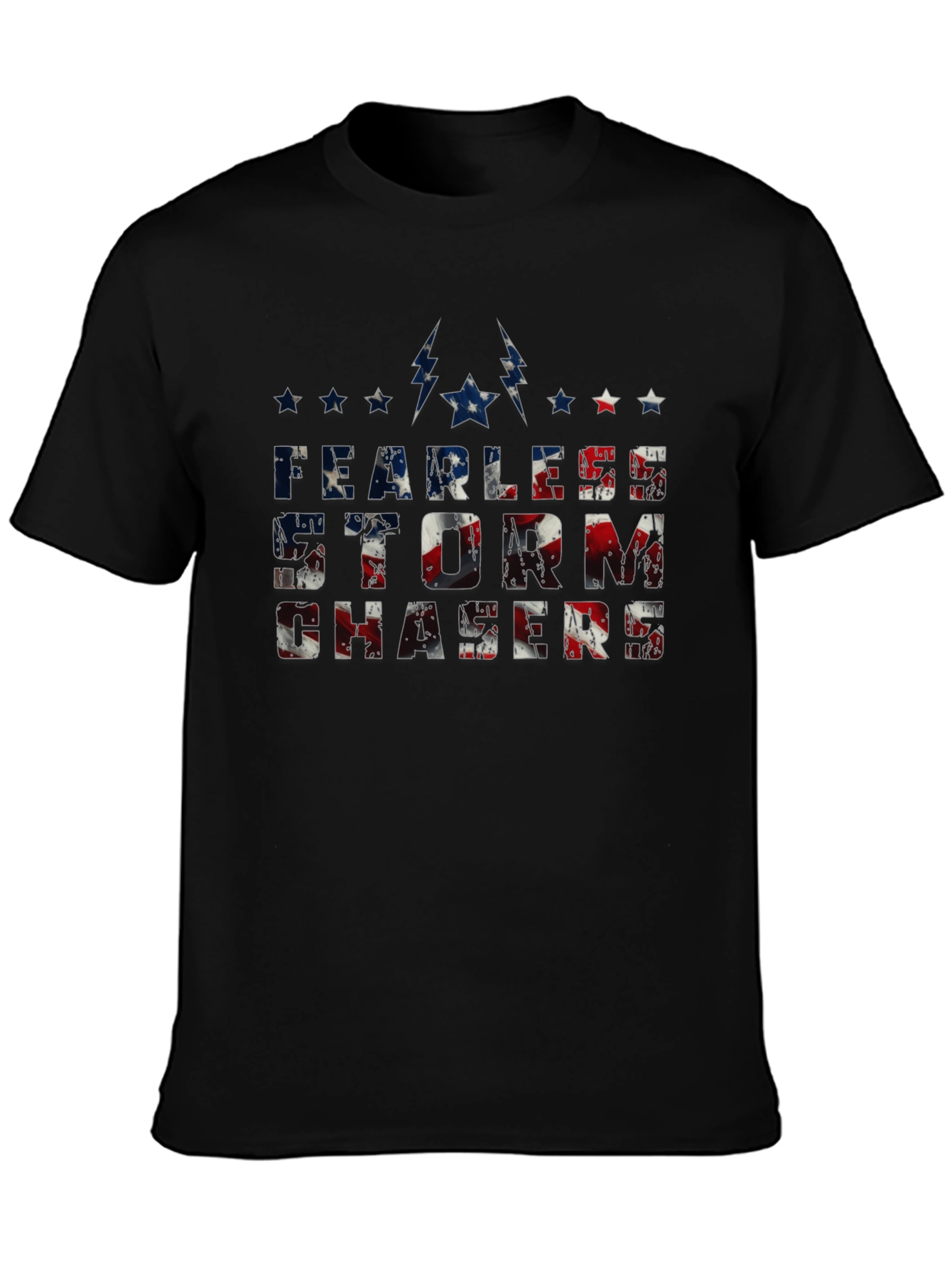 Fearless Storm Chasers Black T-Shirt