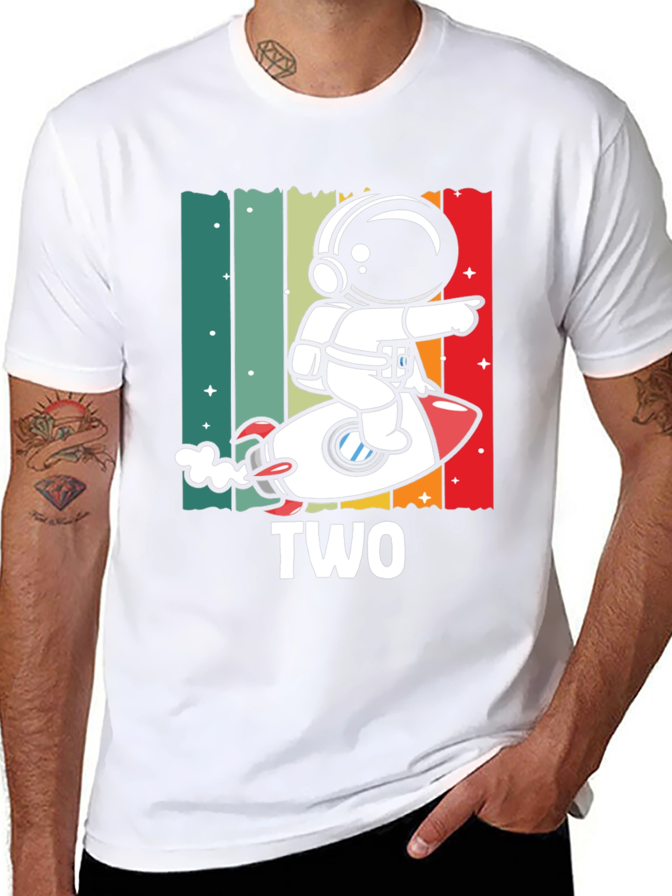 Two Year Old Astronaut T-Shirt