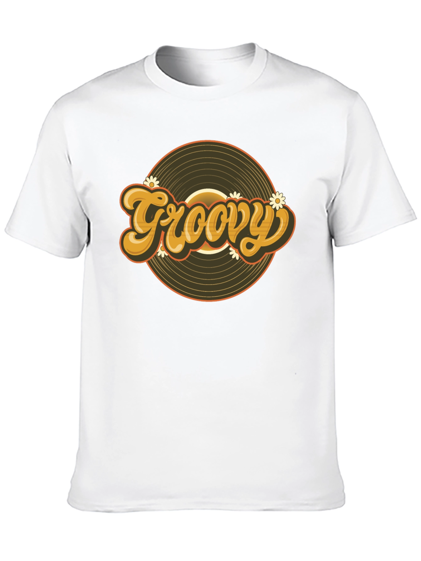 Groovy Retro Record T-Shirt