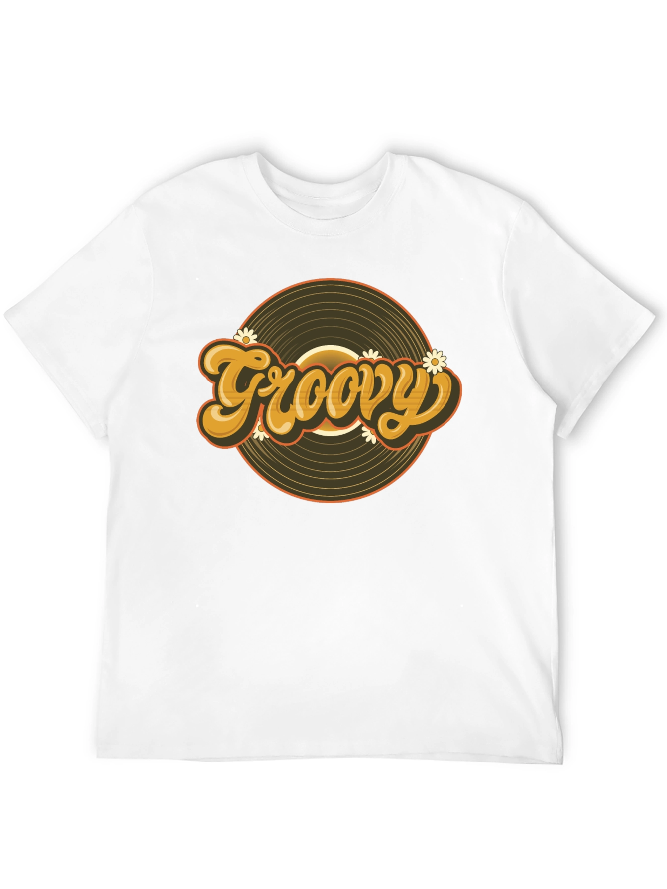 Groovy Retro Record T-Shirt