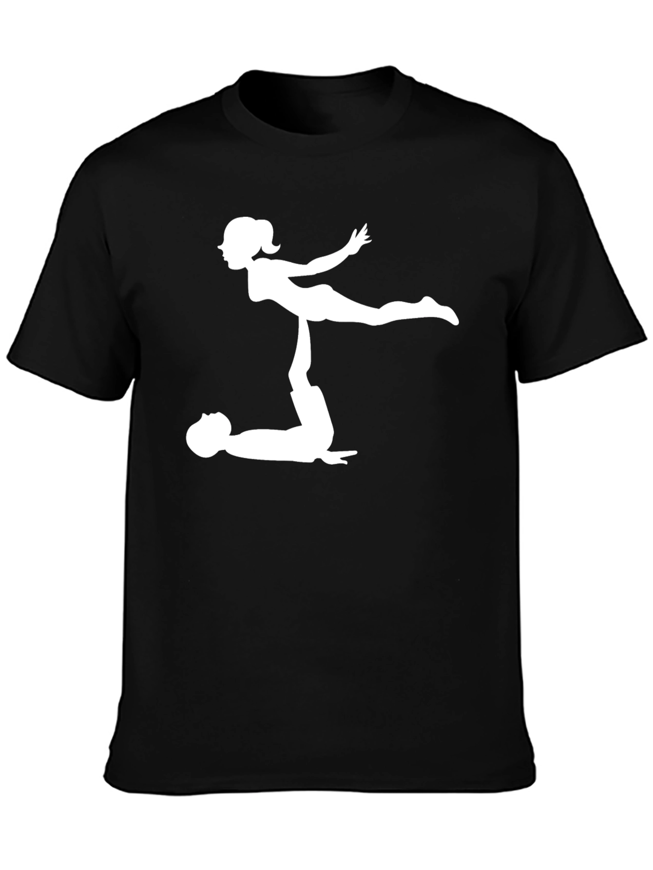 Acro Yoga Graphic Tee - Black
