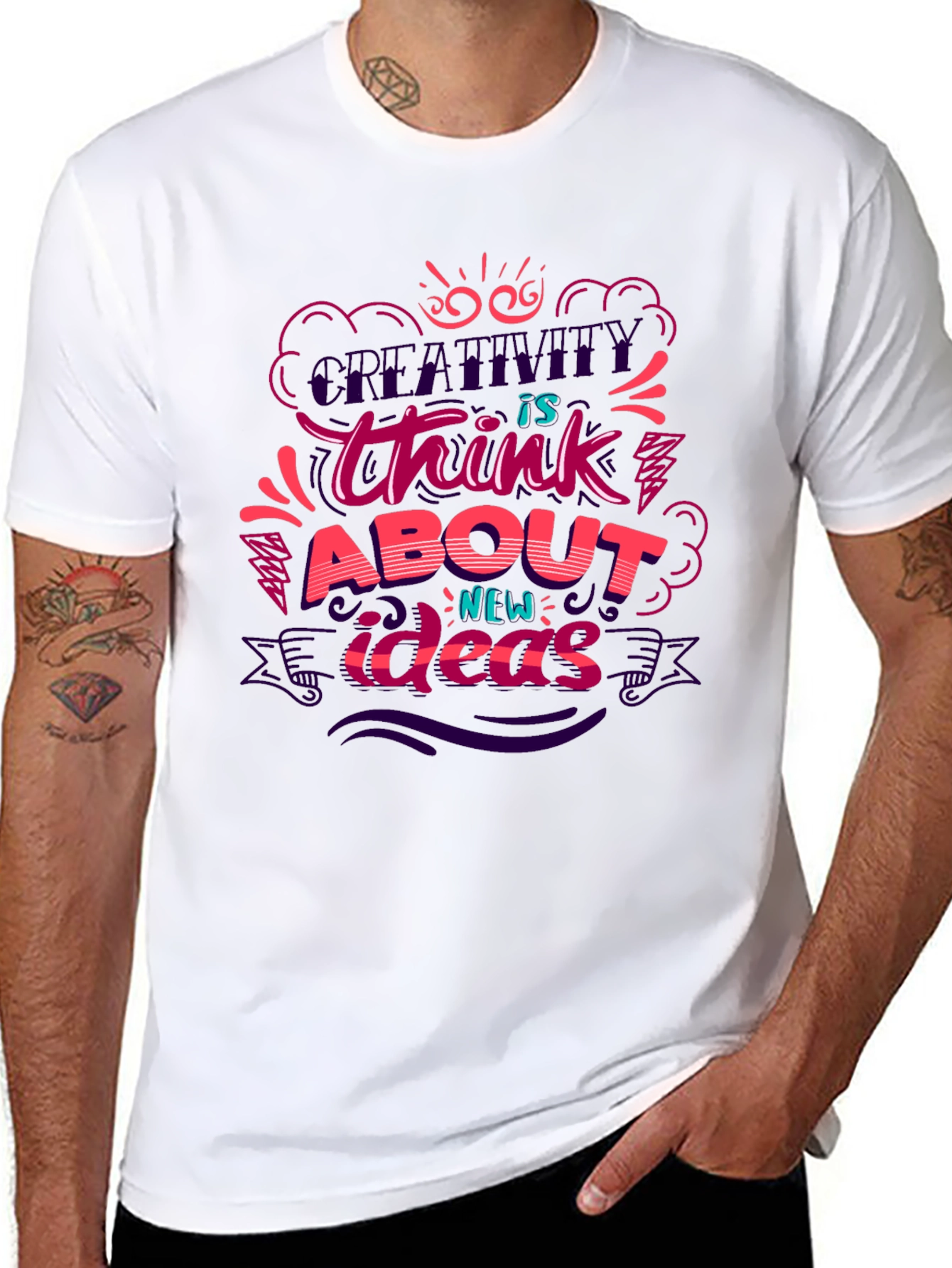 Creative Mindset Graphic T-Shirt