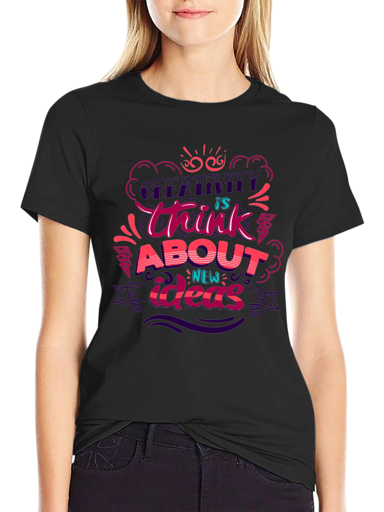 Creative Mindset Graphic T-Shirt