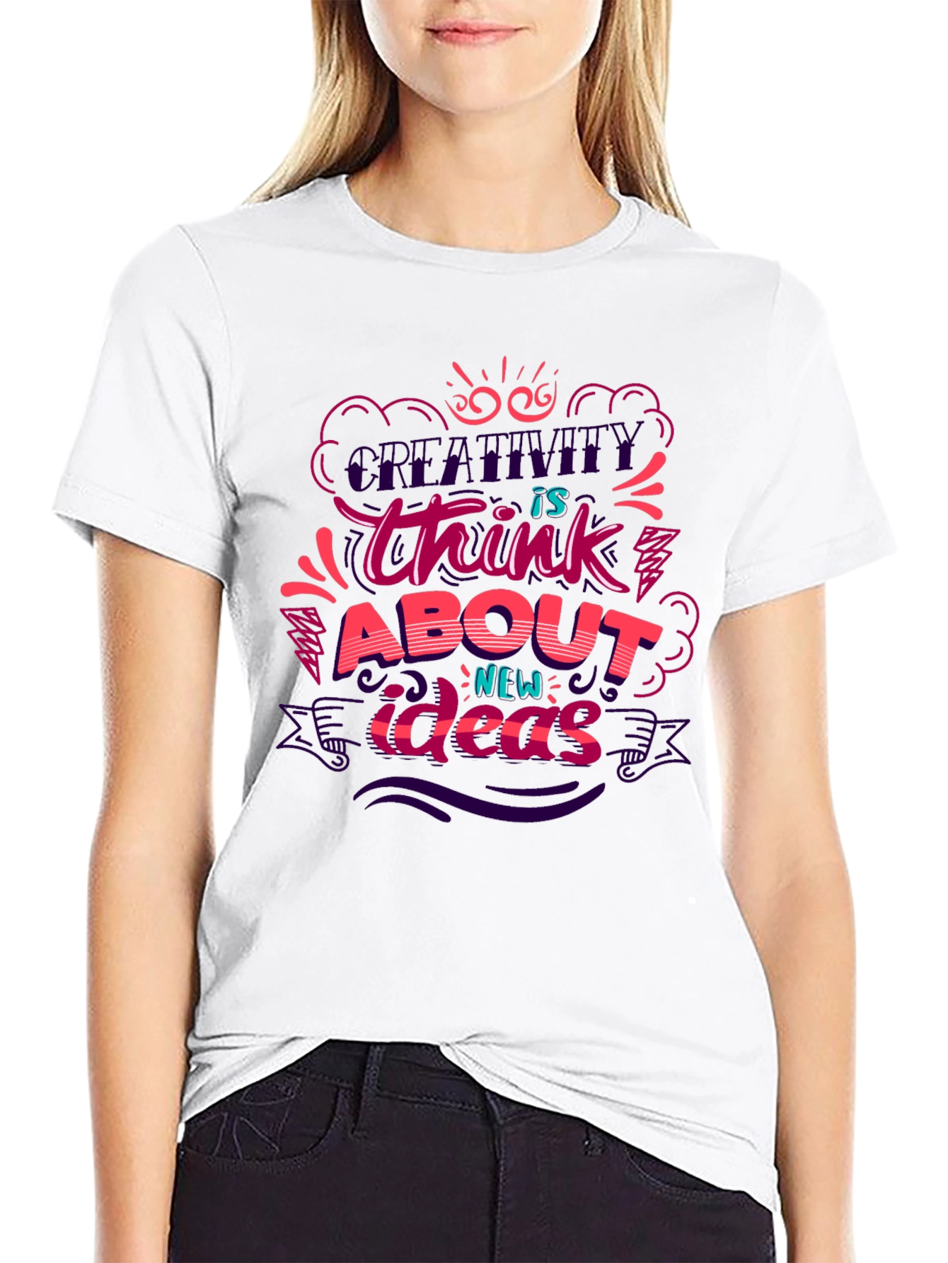 Creative Mindset Graphic T-Shirt