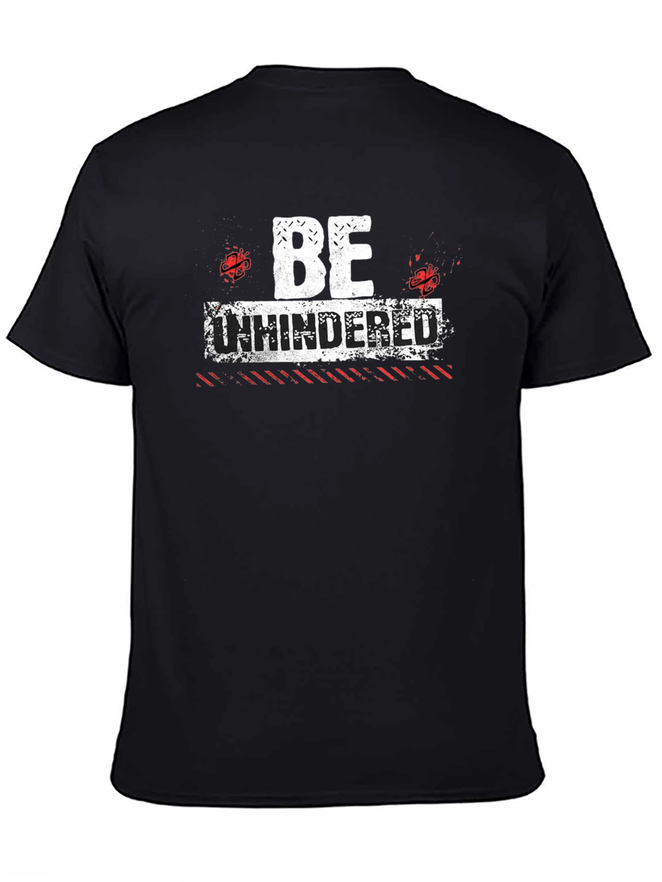 Be Unhindered Graphic Tee - Black