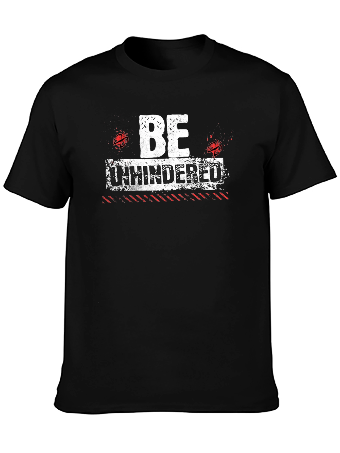 Be Unhindered Graphic Tee - Black
