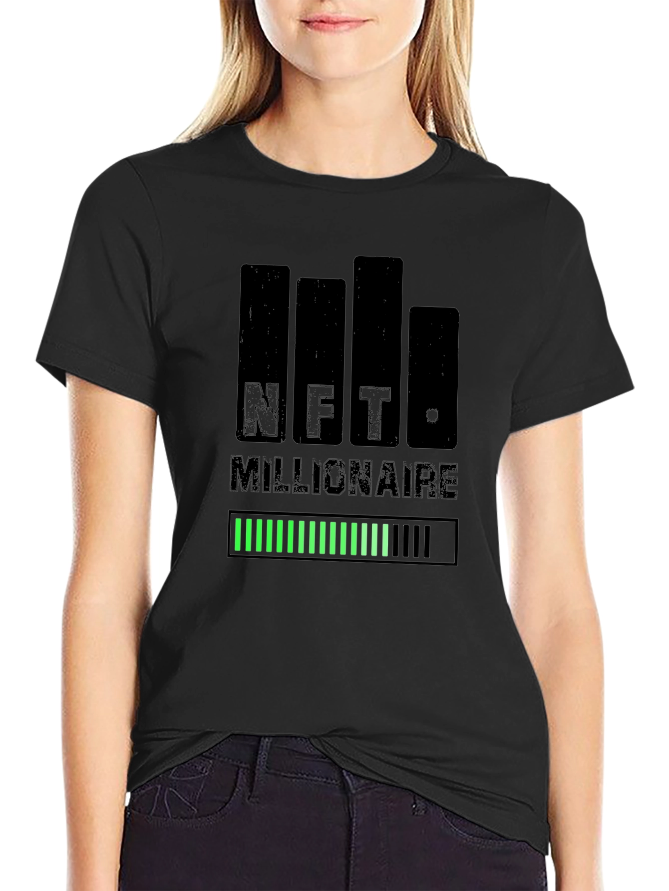 NFT Millionaire Loading T-Shirt - Crypto Investor Tee