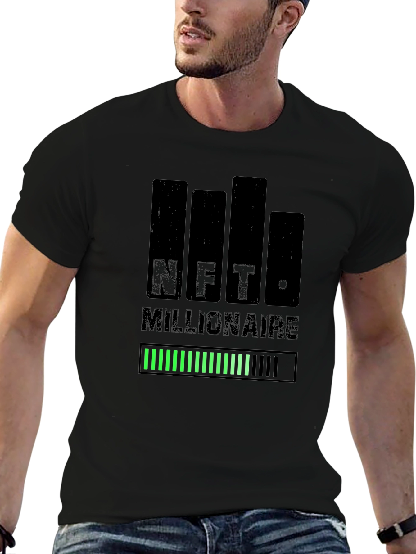 NFT Millionaire Loading T-Shirt - Crypto Investor Tee