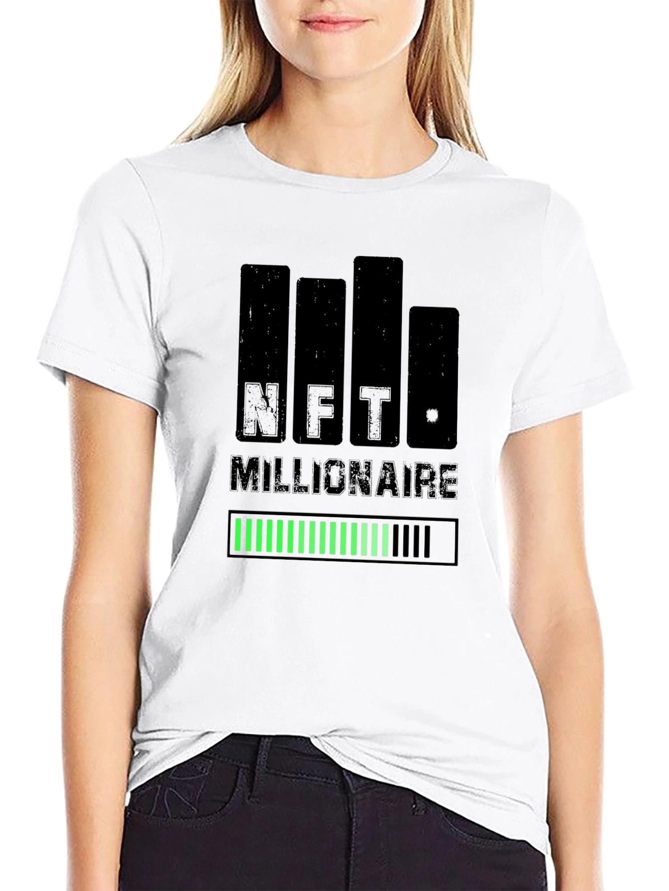 NFT Millionaire Loading T-Shirt - Crypto Investor Tee