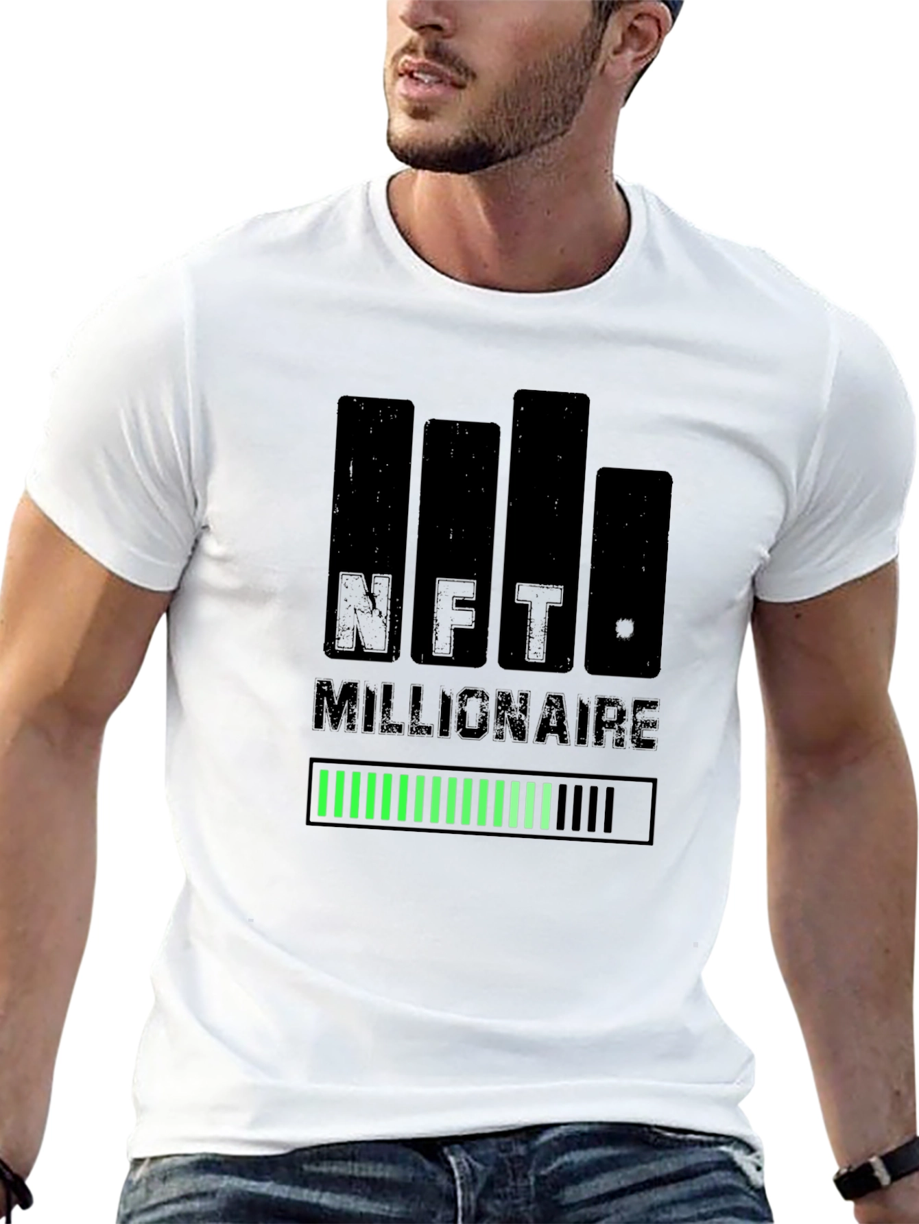NFT Millionaire Loading T-Shirt - Crypto Investor Tee