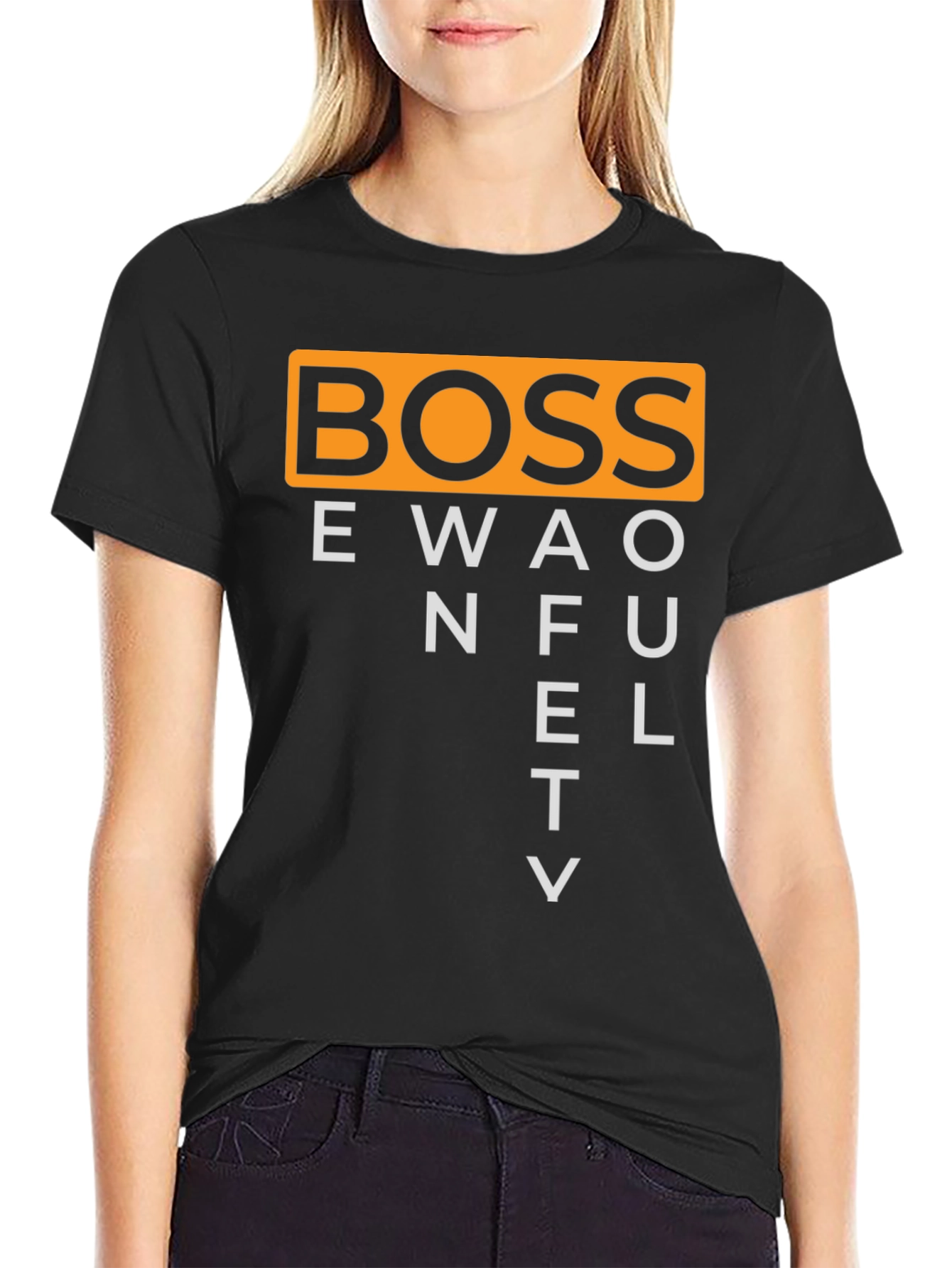 BOSS One Fluety Black Graphic T-Shirt
