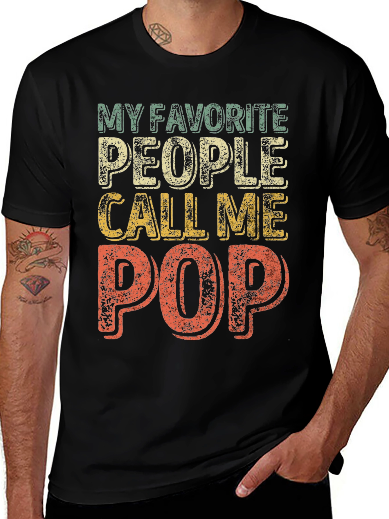 My Favorite People Call Me Pop T-Shirt