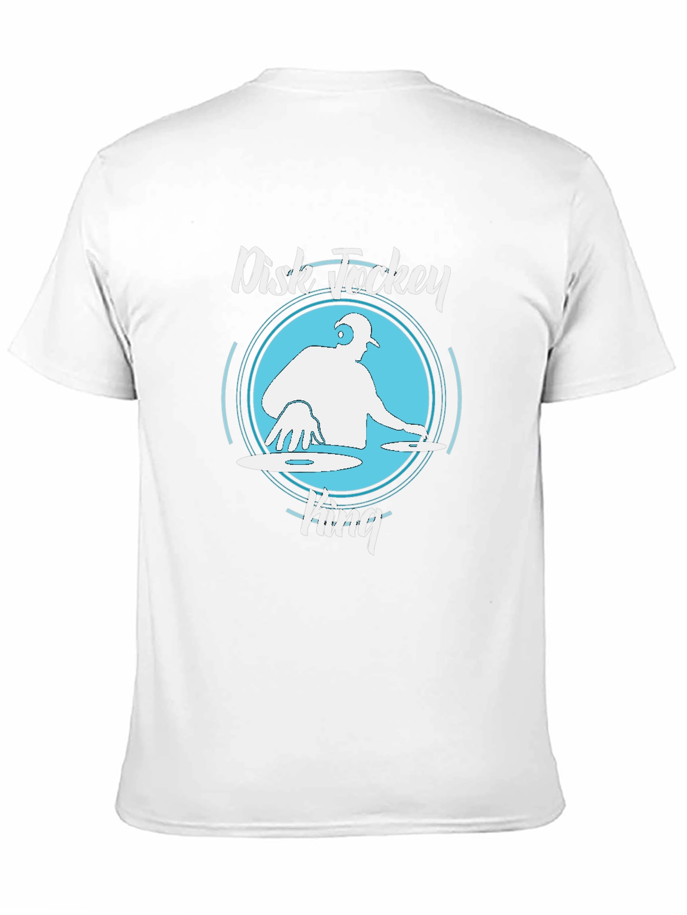 Disk Jockey King Graphic T-Shirt