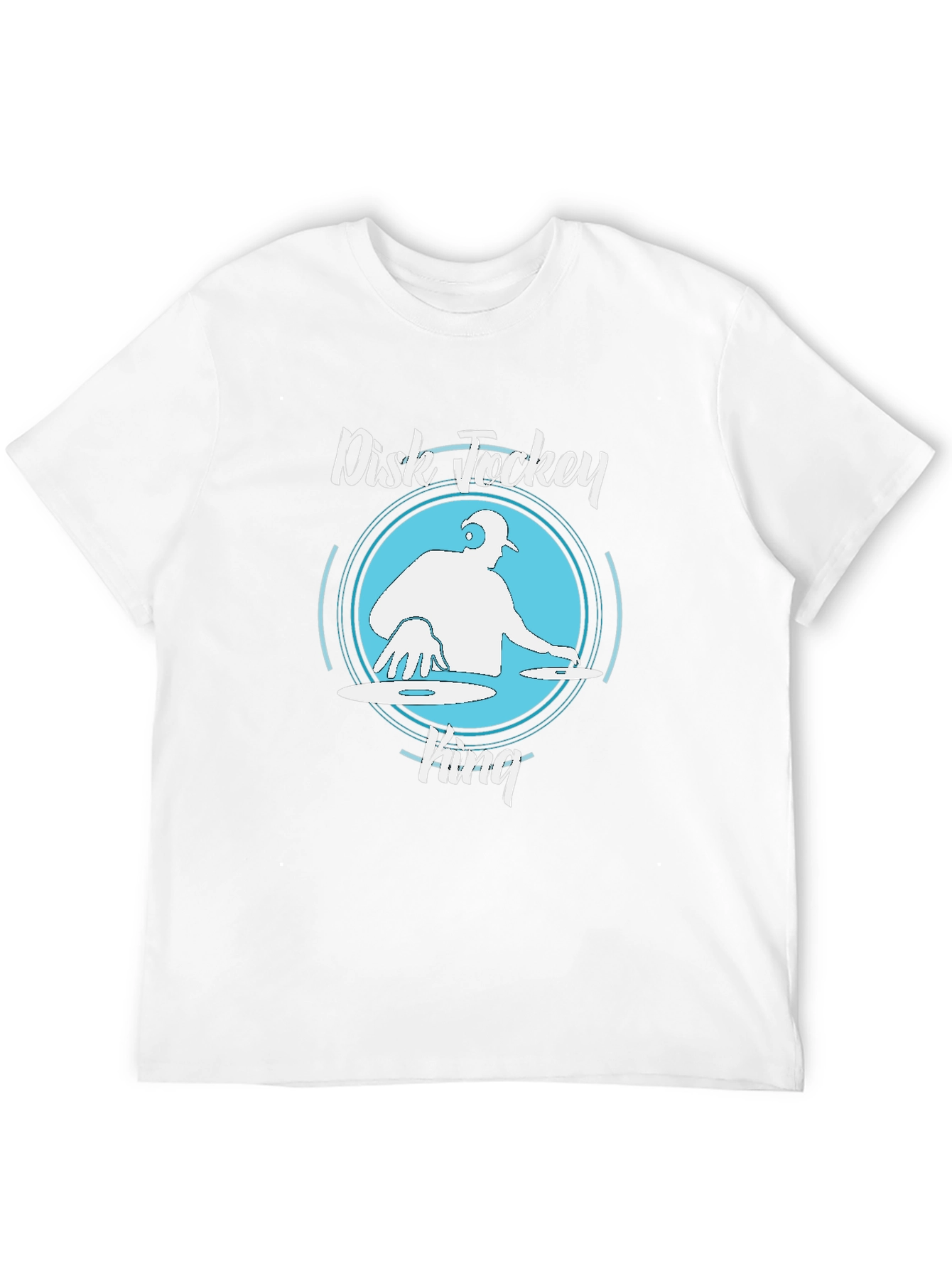 Disk Jockey King Graphic T-Shirt
