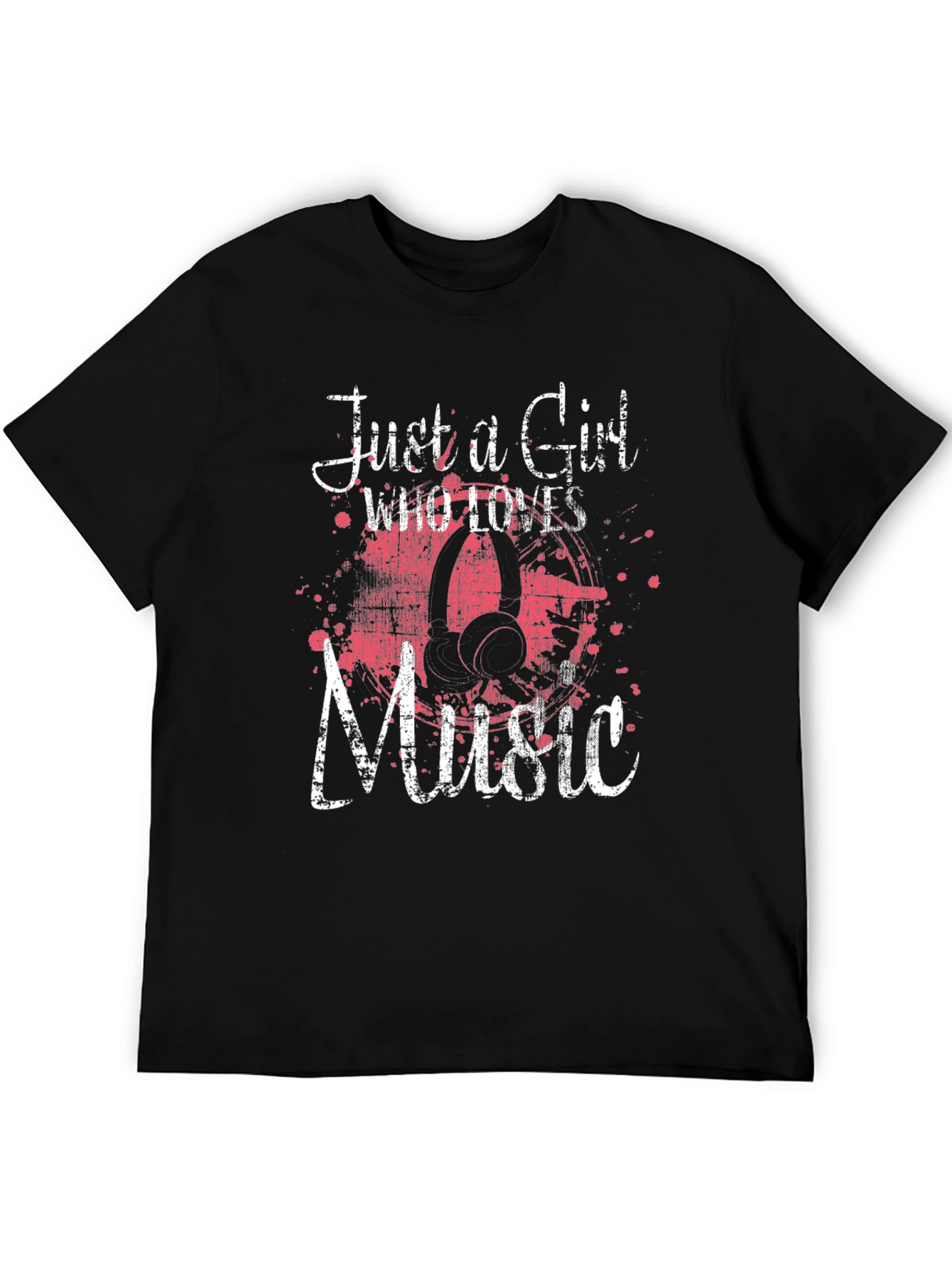 Just a Girl Who Loves Music T-Shirt
