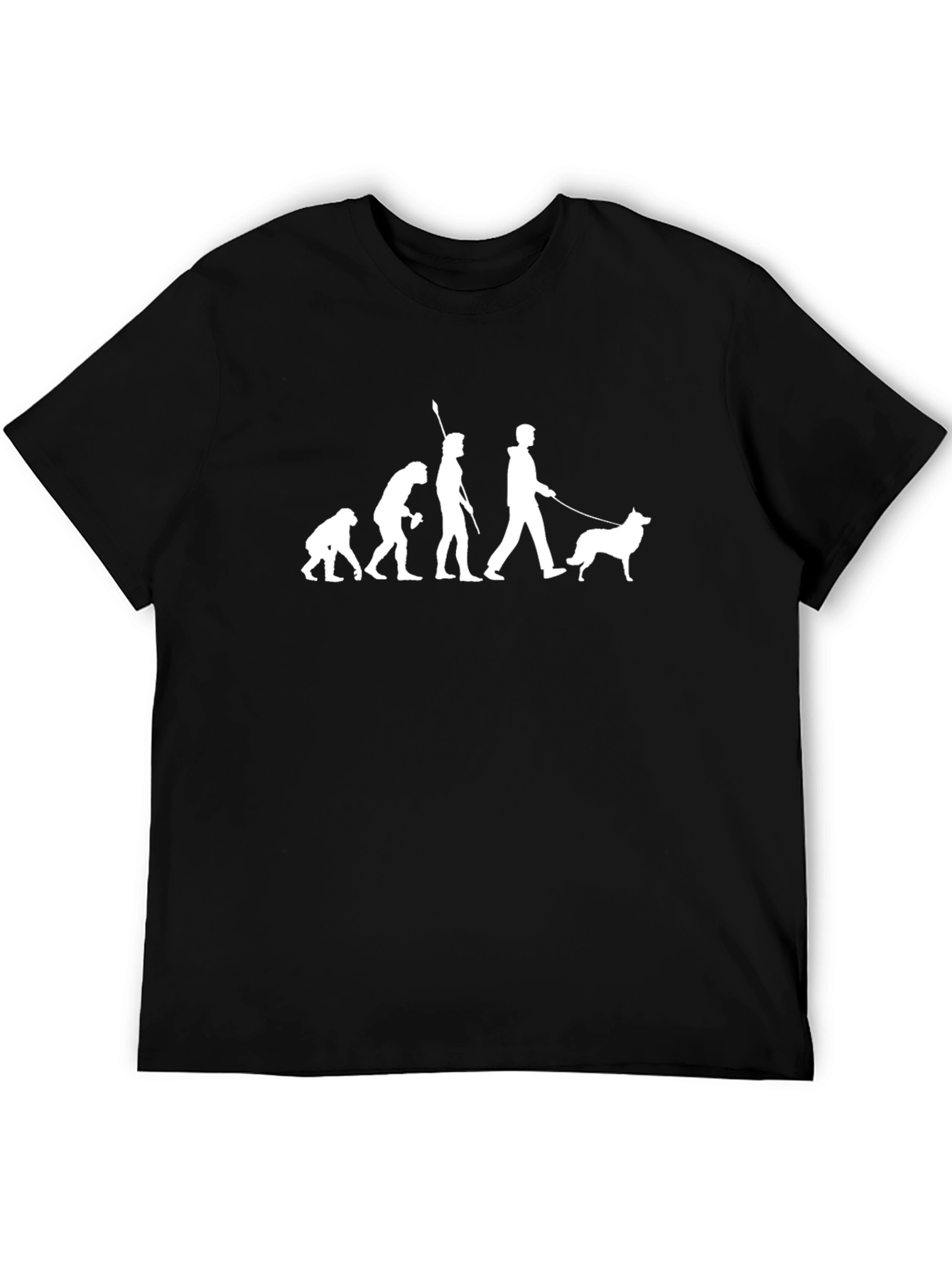 Evolution of Dog Owner T-Shirt