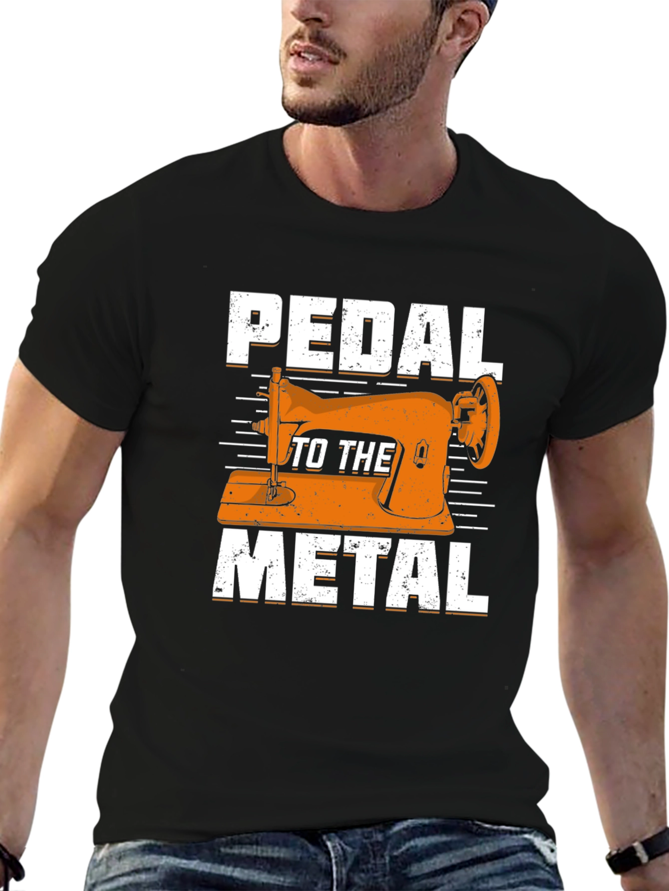 Pedal to the Metal Sewing T-Shirt