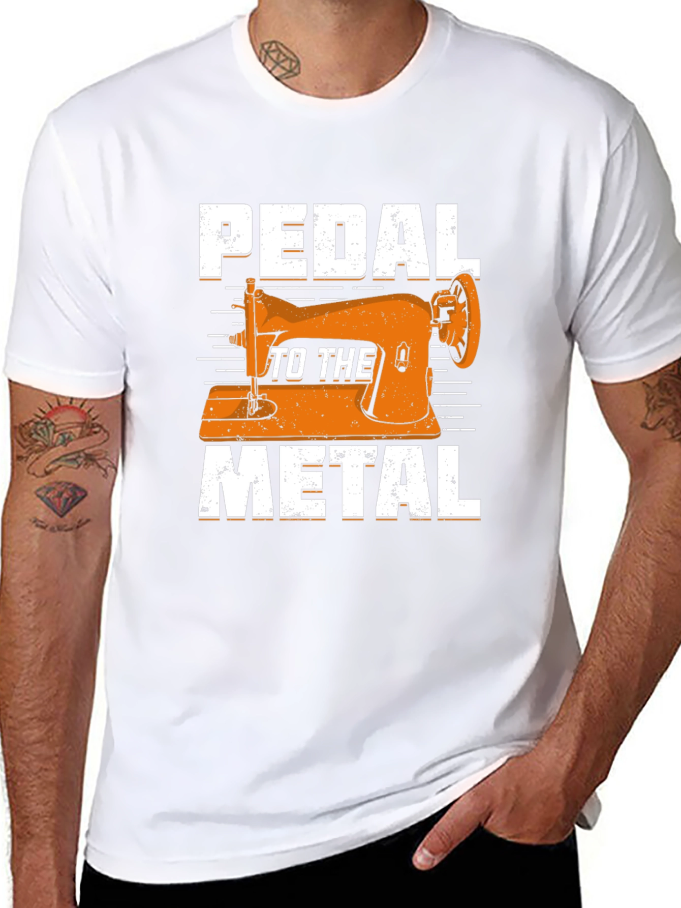 Pedal to the Metal Sewing T-Shirt