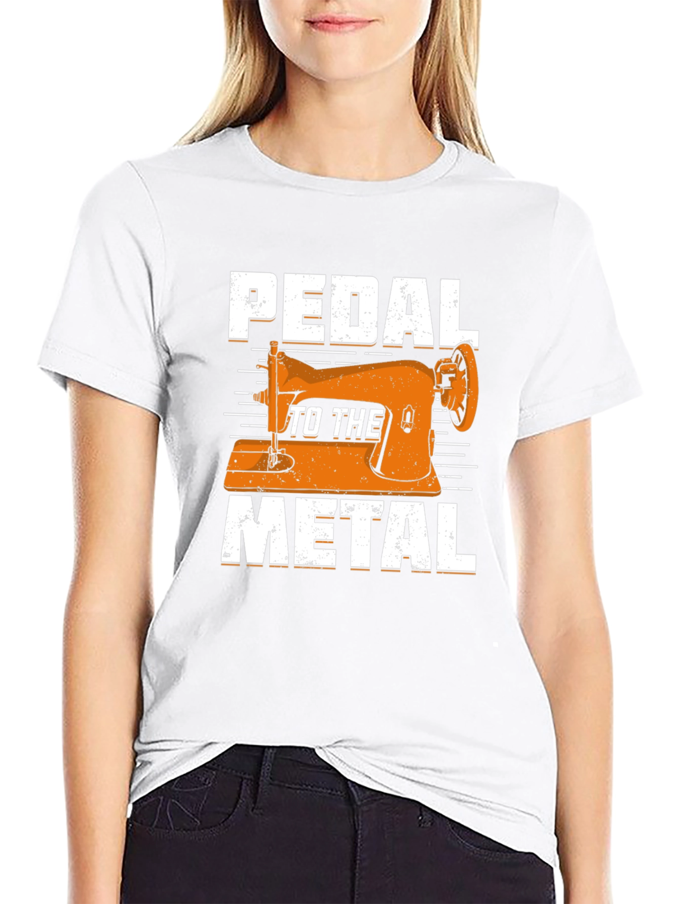 Pedal to the Metal Sewing T-Shirt
