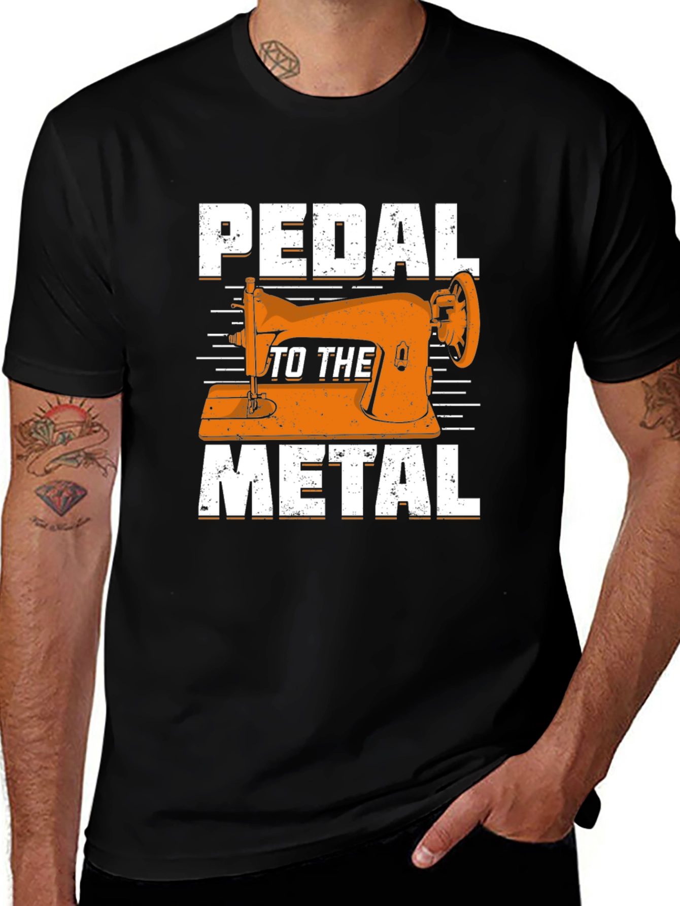 Pedal to the Metal Sewing T-Shirt