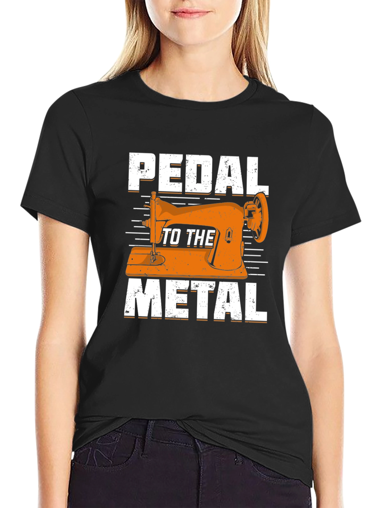 Pedal to the Metal Sewing T-Shirt