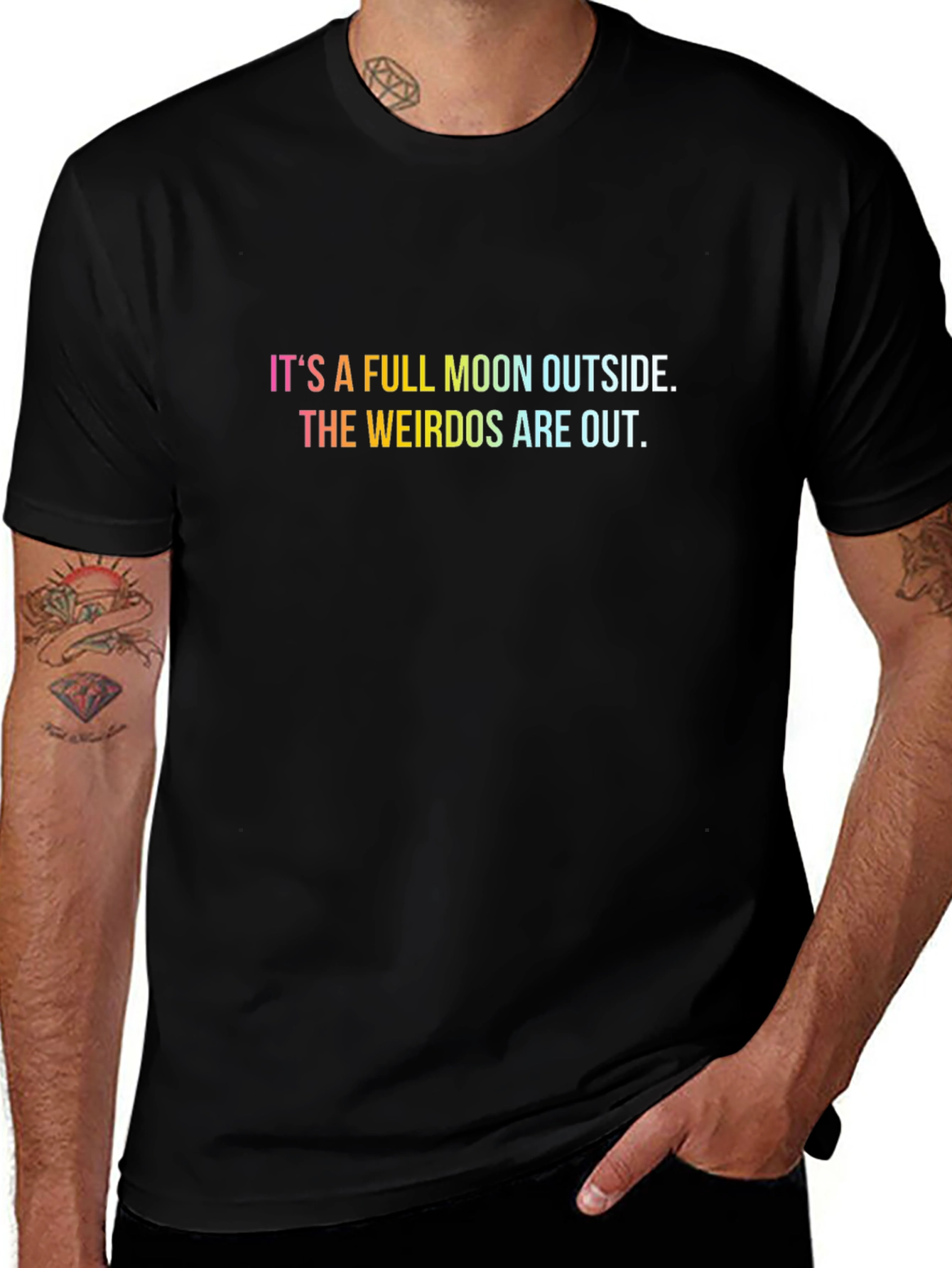 Full Moon Weirdos Graphic T-Shirt