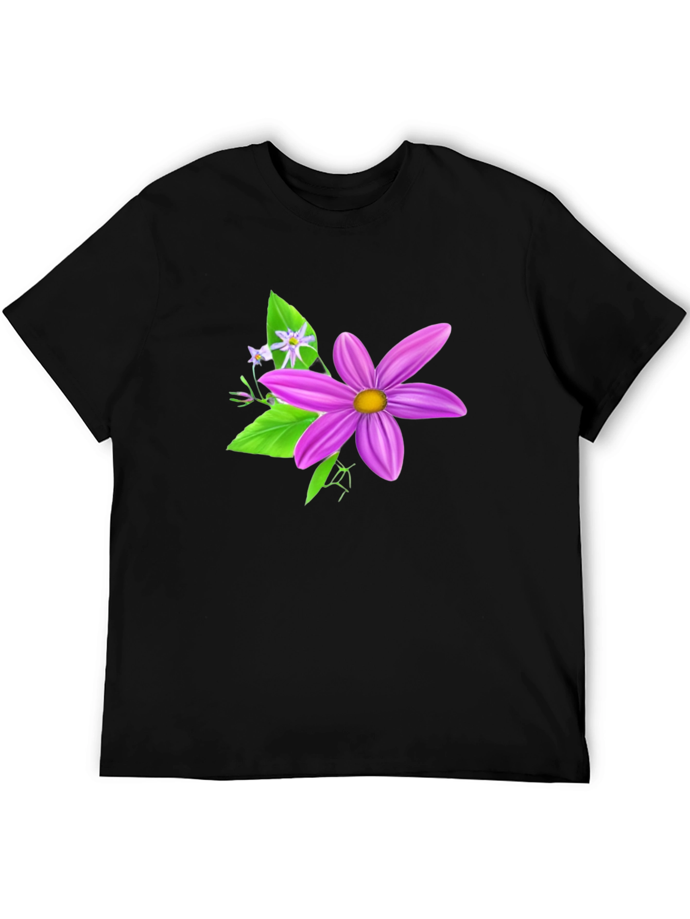 Floral Graphic Tee - Stylish & Comfortable