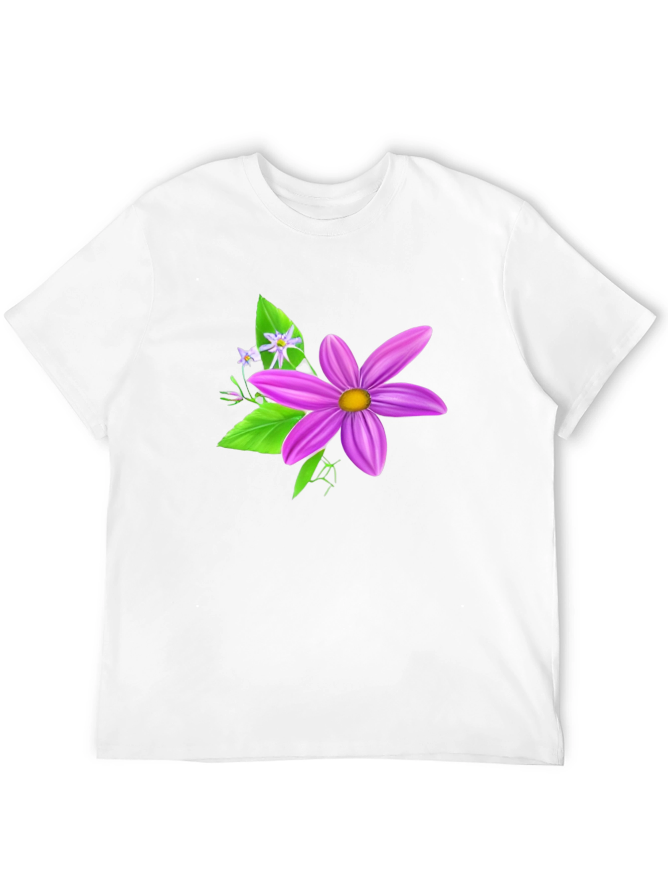 Floral Graphic Tee - Stylish & Comfortable