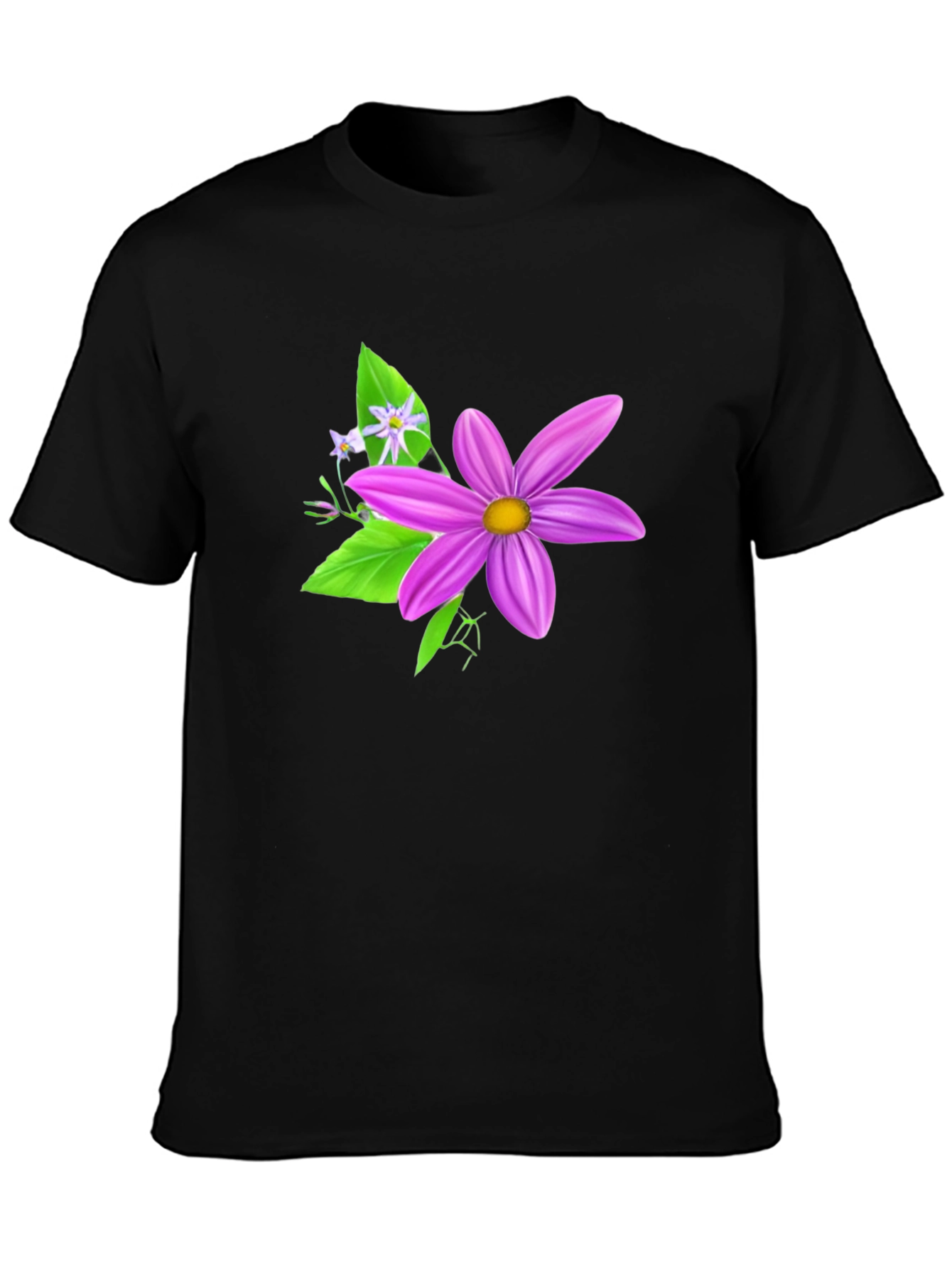 Floral Graphic Tee - Stylish & Comfortable