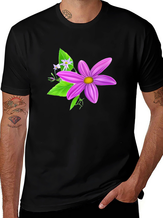 Floral Graphic Tee - Stylish & Comfortable