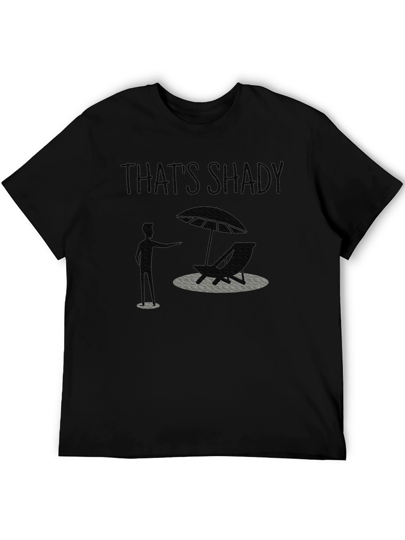 Thats Shady Mens Graphic T-Shirt