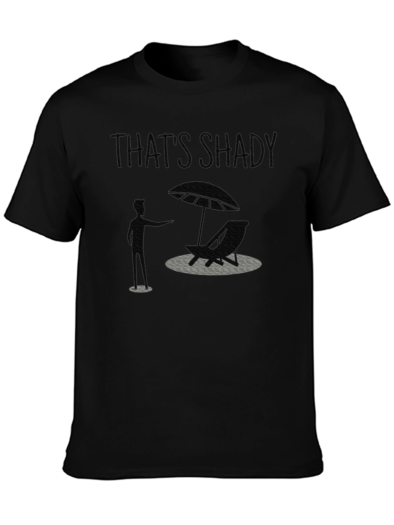 Thats Shady Mens Graphic T-Shirt