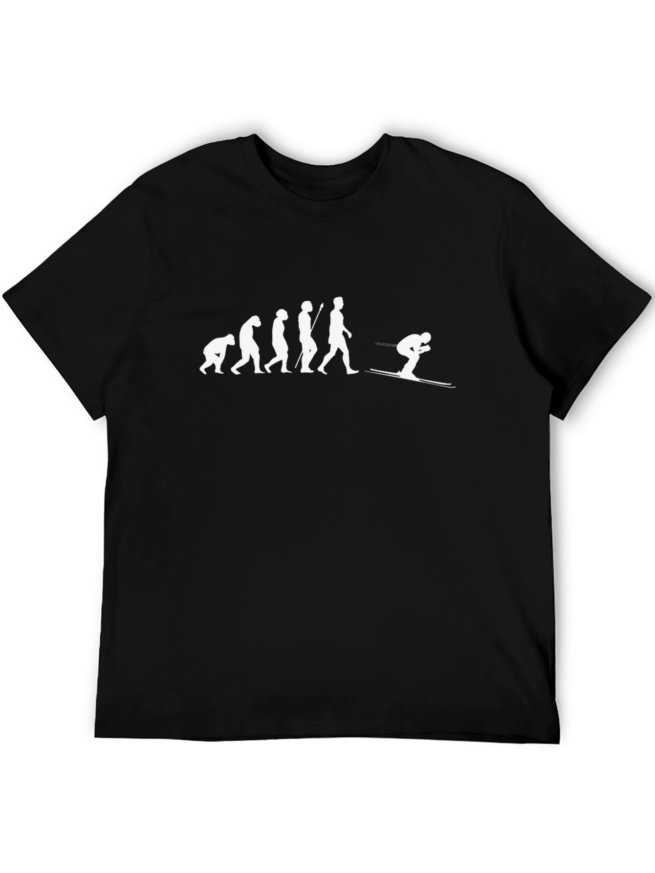 Evolution of Skiing T-Shirt