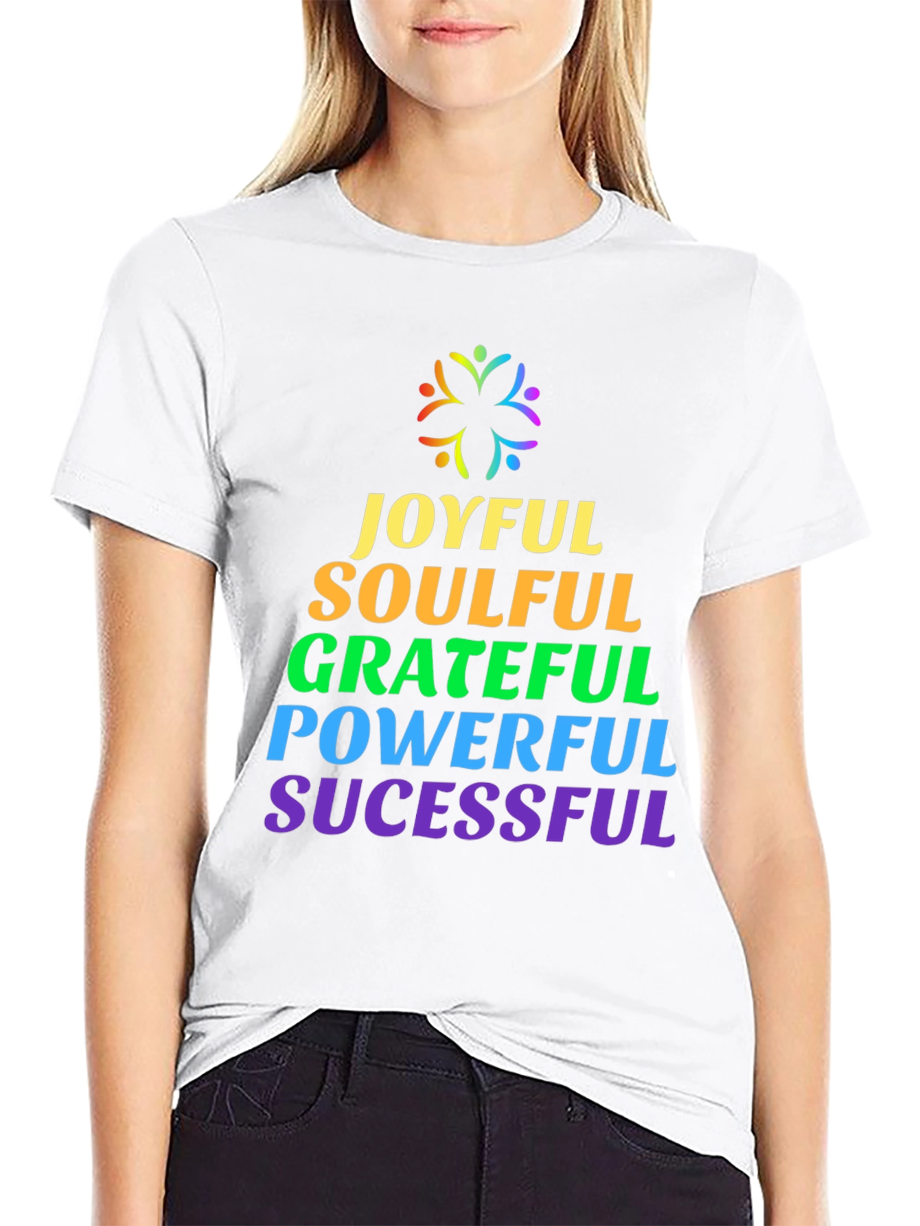 Joyful Soulful Grateful Powerful Successful Tee