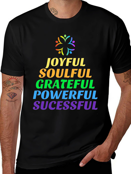 Joyful Soulful Grateful Powerful Successful Tee