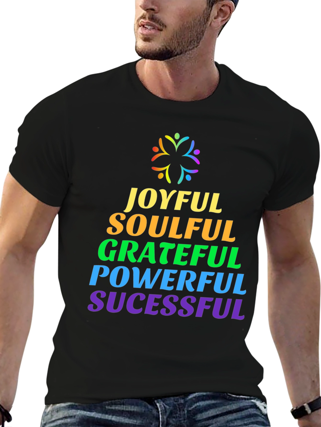 Joyful Soulful Grateful Powerful Successful Tee