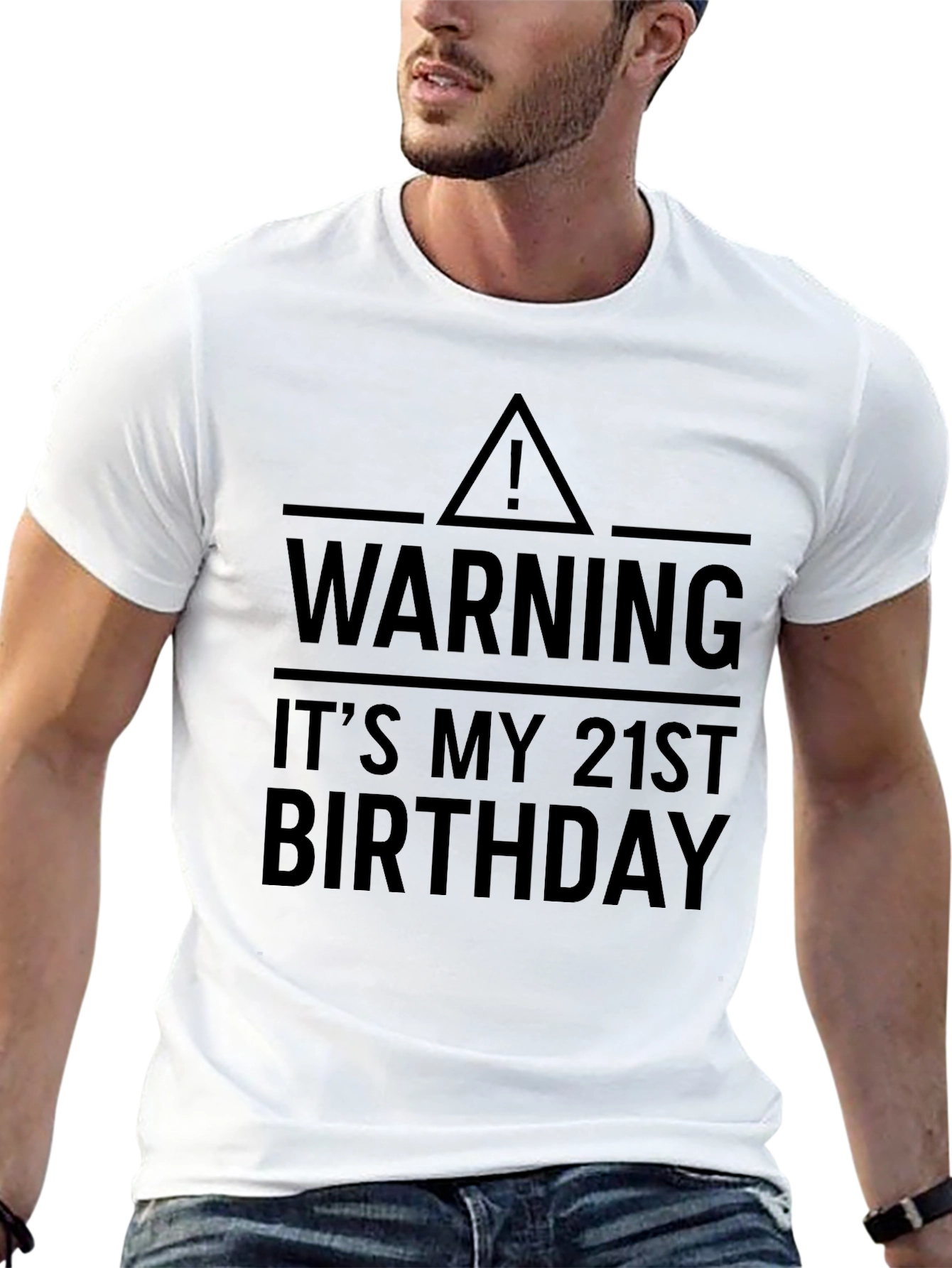 Warning: Its My 21st Birthday T-Shirt