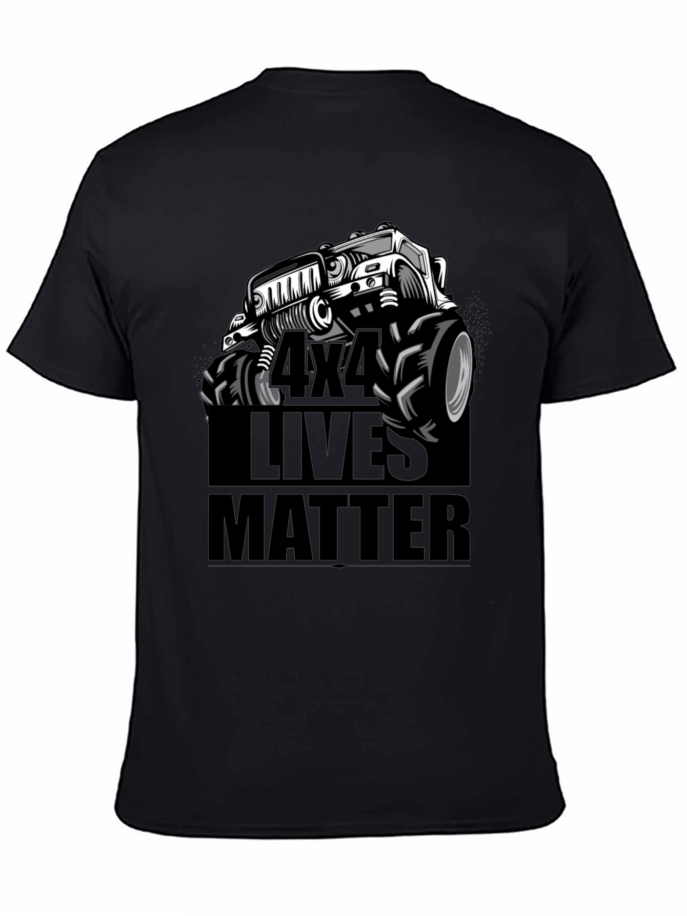 4x4 Lives Matter Graphic T-Shirt - Off-Road Adventure