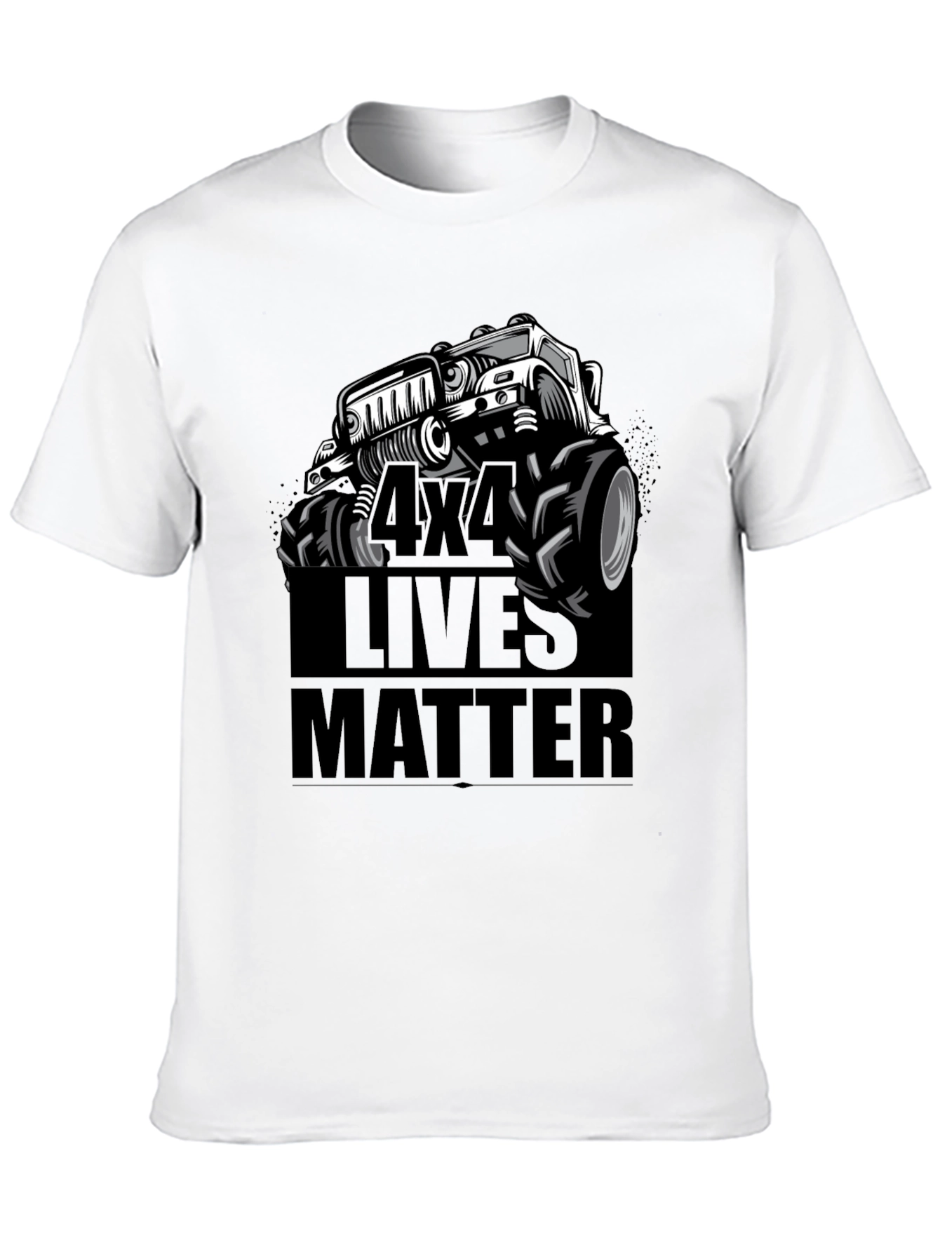 4x4 Lives Matter Graphic T-Shirt - Off-Road Adventure