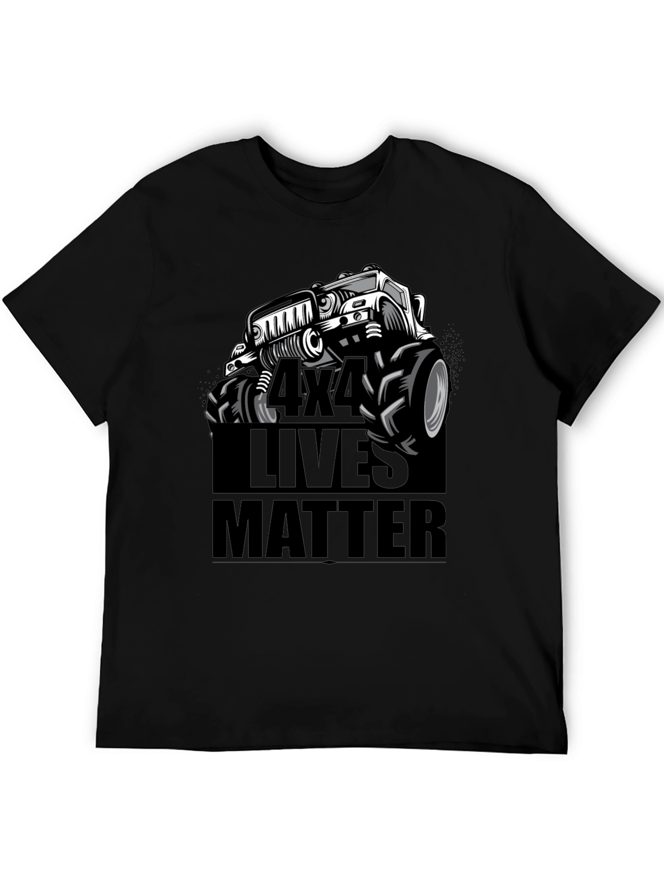 4x4 Lives Matter Graphic T-Shirt - Off-Road Adventure