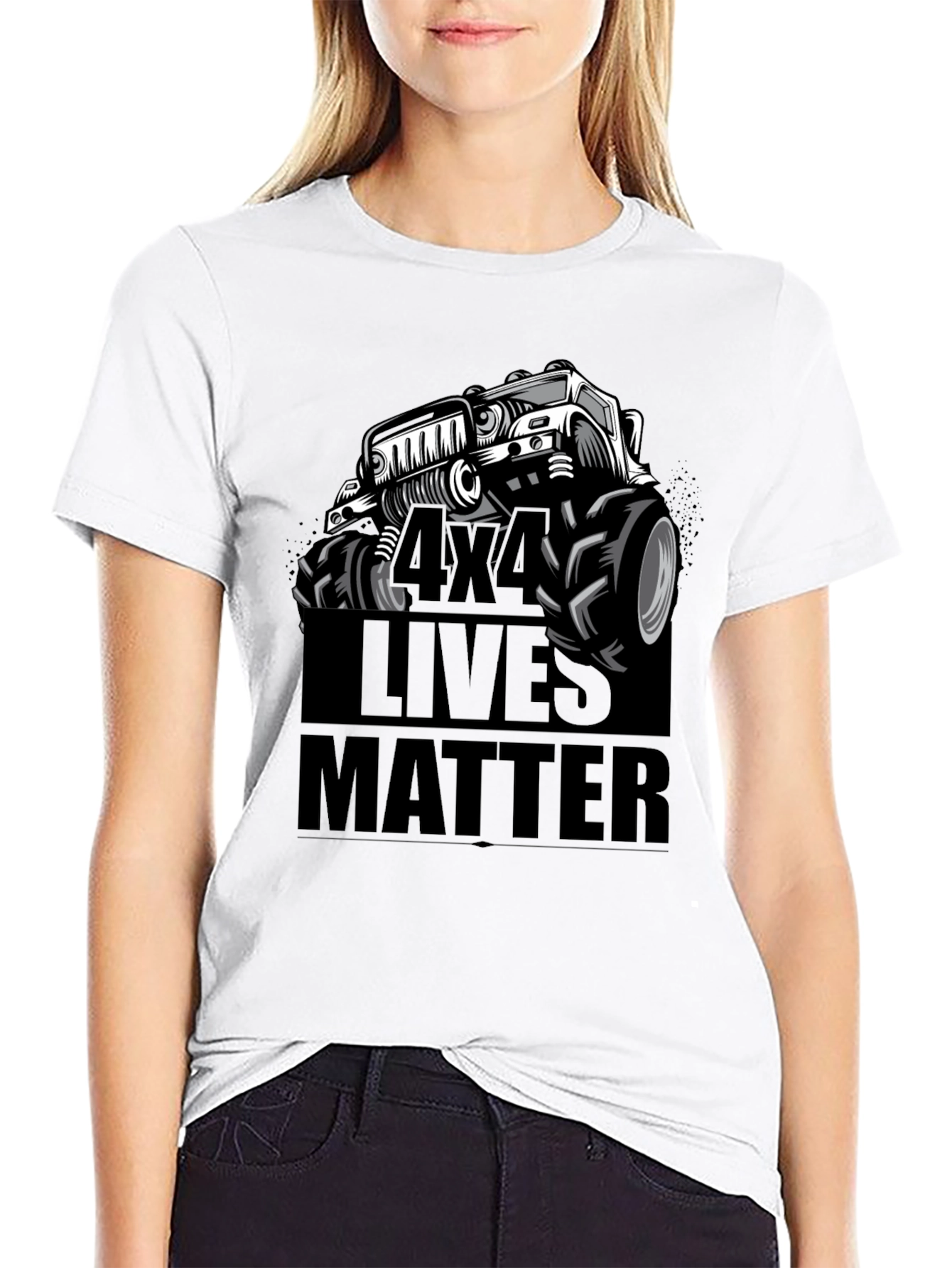 4x4 Lives Matter Graphic T-Shirt - Off-Road Adventure