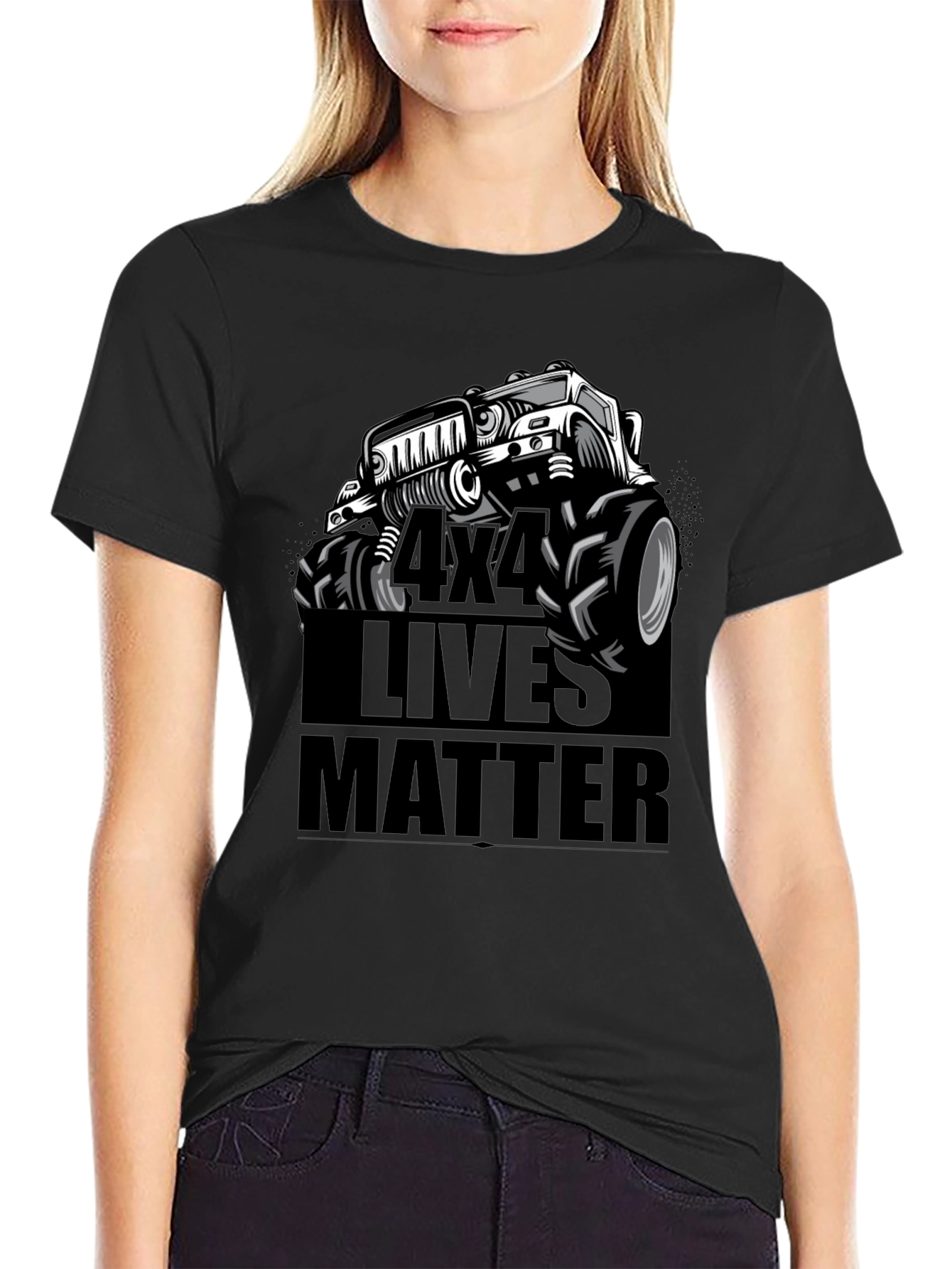 4x4 Lives Matter Graphic T-Shirt - Off-Road Adventure