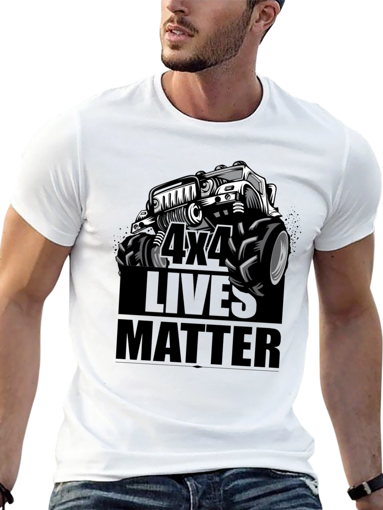 4x4 Lives Matter Graphic T-Shirt - Off-Road Adventure