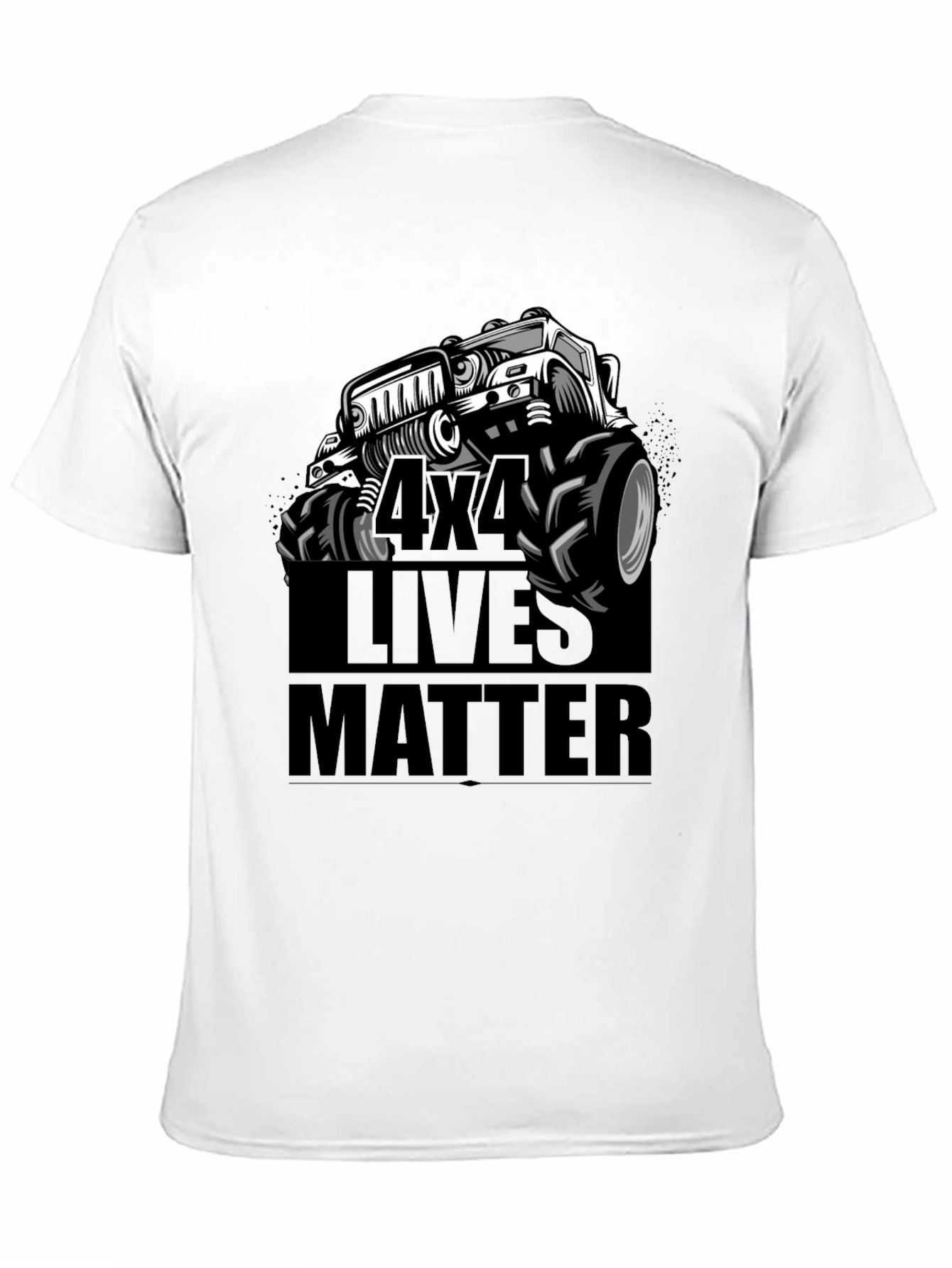 4x4 Lives Matter Graphic T-Shirt - Off-Road Adventure