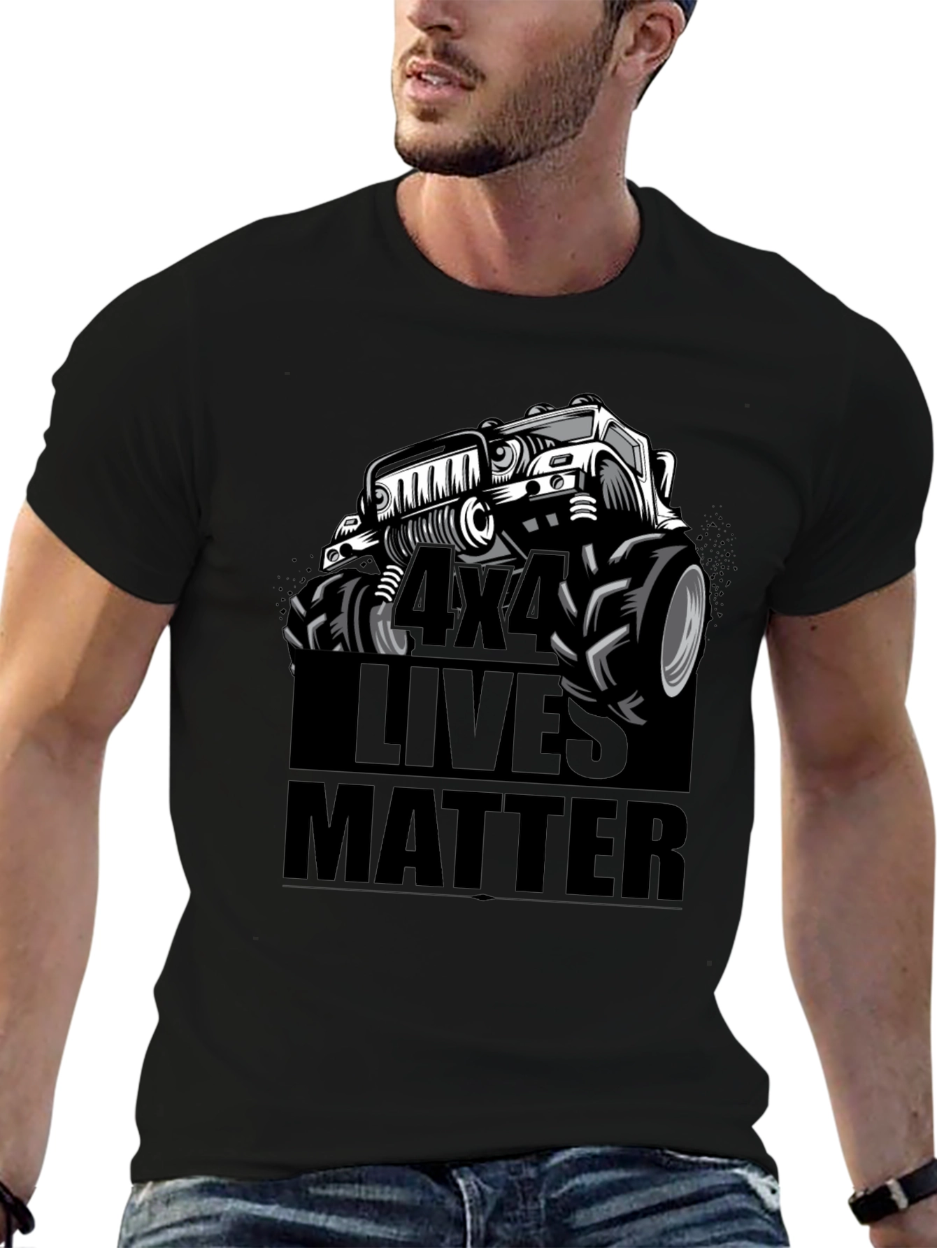 4x4 Lives Matter Graphic T-Shirt - Off-Road Adventure