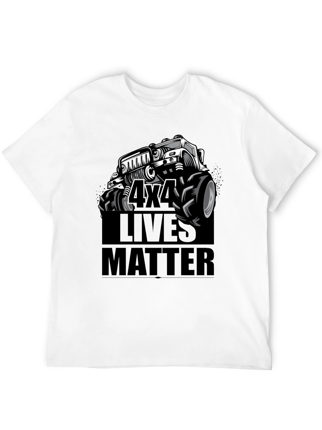 4x4 Lives Matter Graphic T-Shirt - Off-Road Adventure