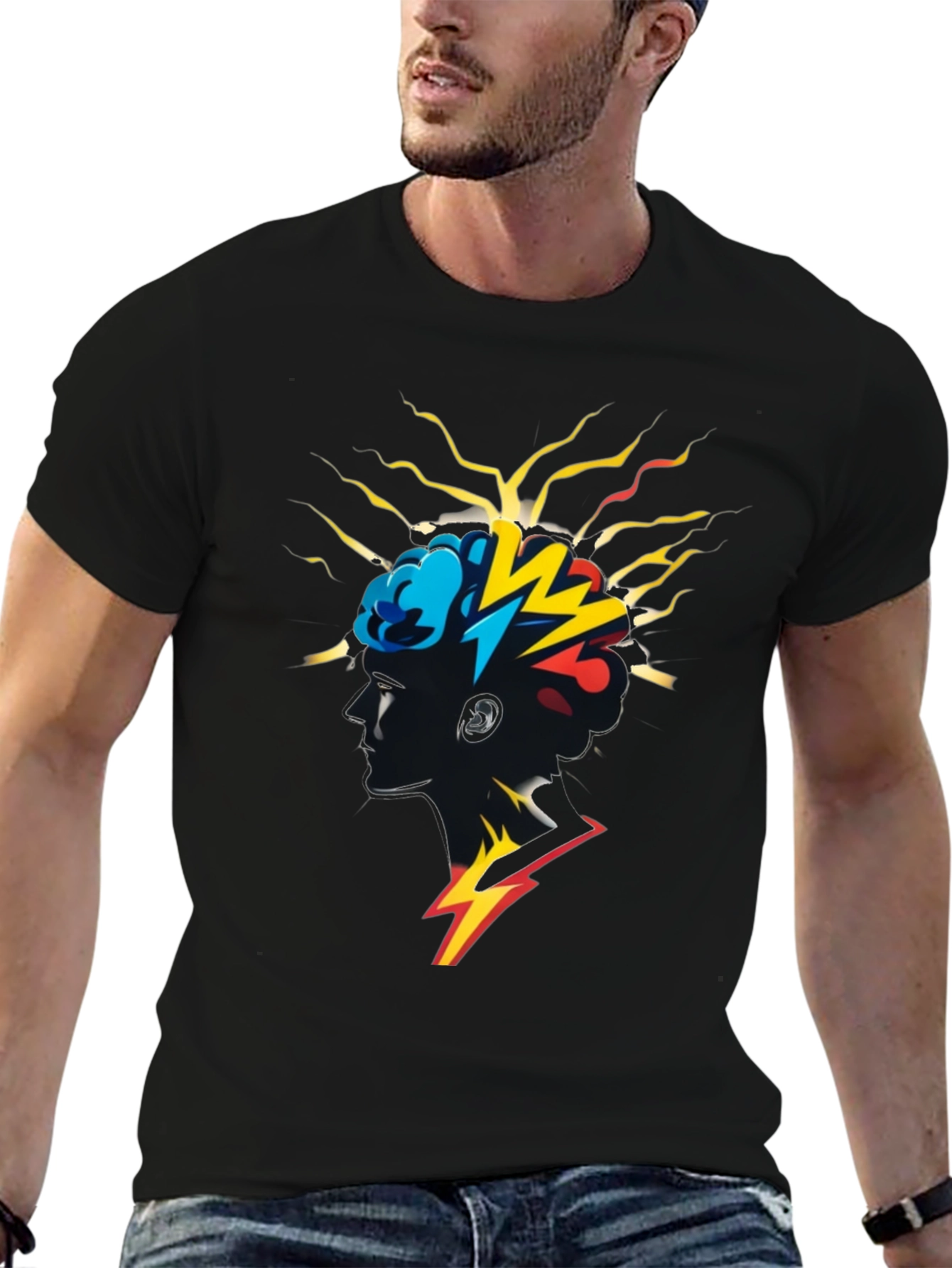 Brainstorm T-Shirt - Creative Mind Graphic Tee