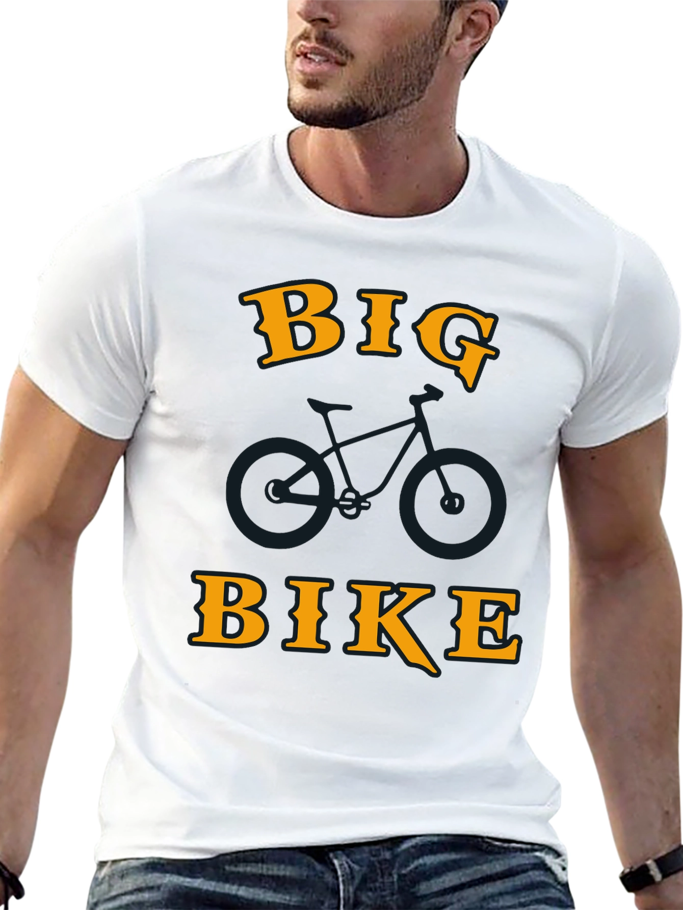 Big Bike Graphic Tee - Black
